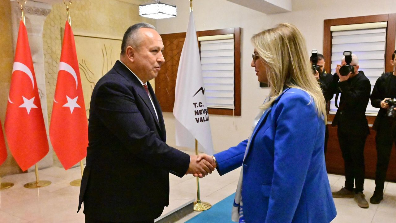 Nevşehir’de Cumhuriyet Bayramı Tebrikat Töreni Düzenlendi