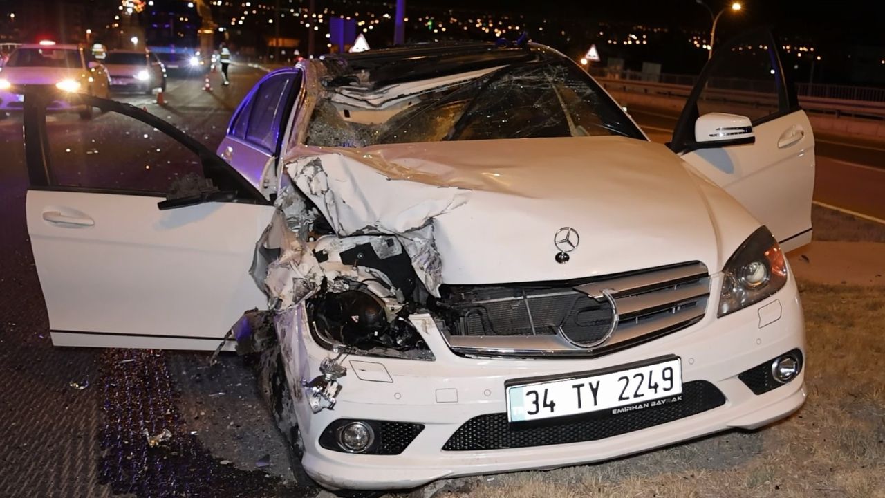 Aksaray Nevşehir Yolunda Aday Sürücü Alkollü Araç Kullandı, Tıra Arkadan Çarptı: Ehliyeti Daimi Olarak İptal Edildi