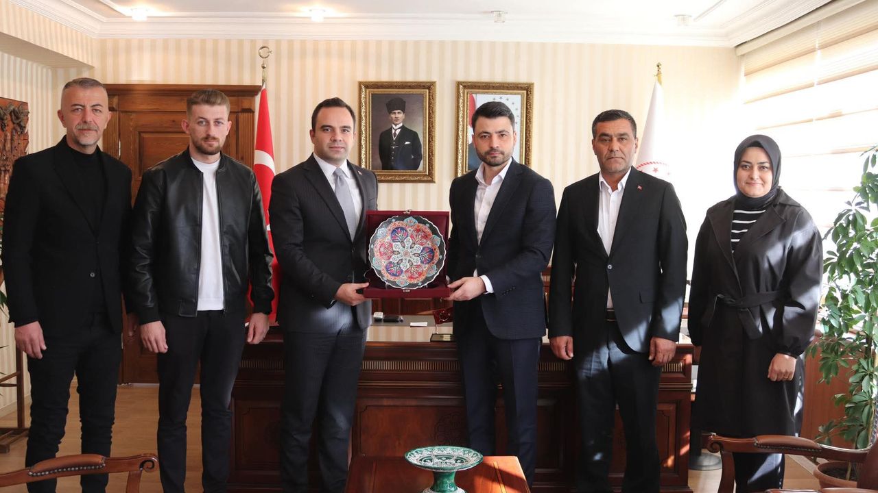AK Parti Gülşehir İlçe Teşkilatından Kaymakam Değirmenci’ye Ziyaret
