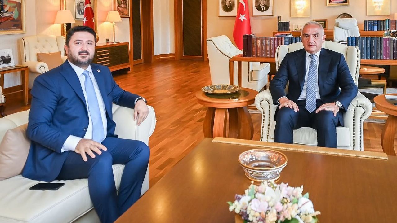 Milletvekili Çalışkan’dan Kültür ve Turizm Bakanı Ersoy’a Ziyaret