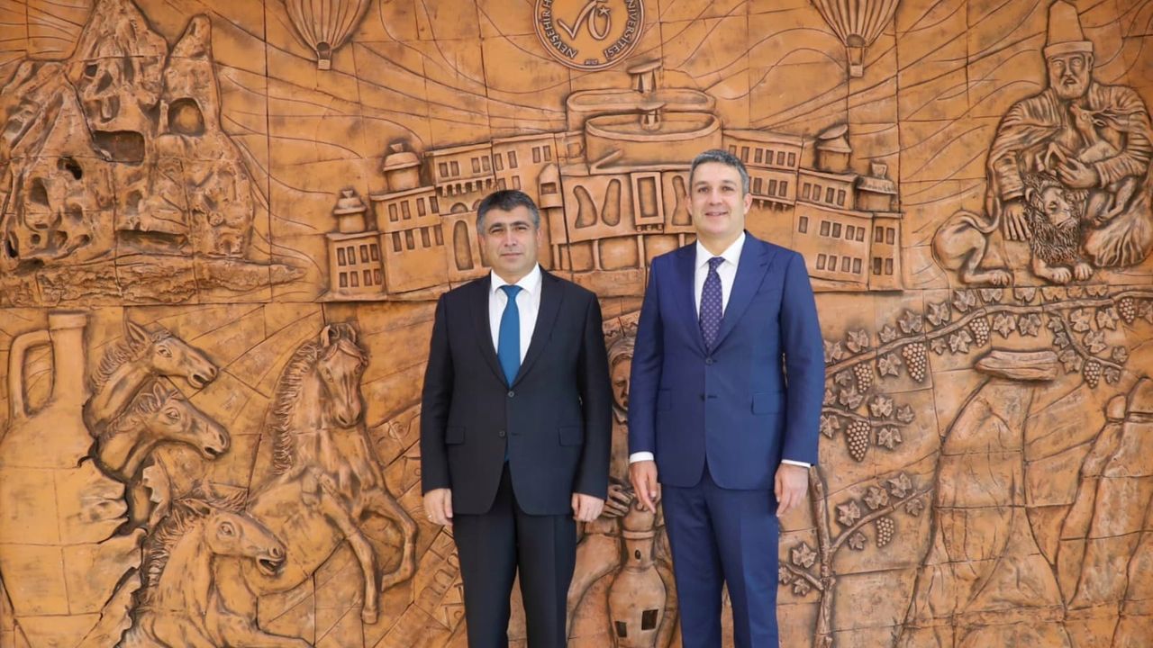 Kapadokya Alan Başkanı Aslanbay’dan Rektör Aktekin’e Ziyaret