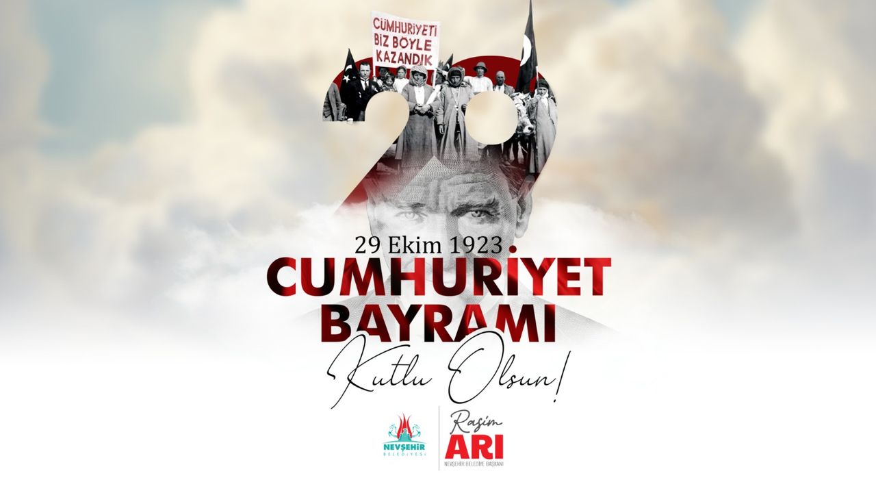 Belediye Başkanı Rasim Arı’nın Cumhuriyet Bayramı Mesajı