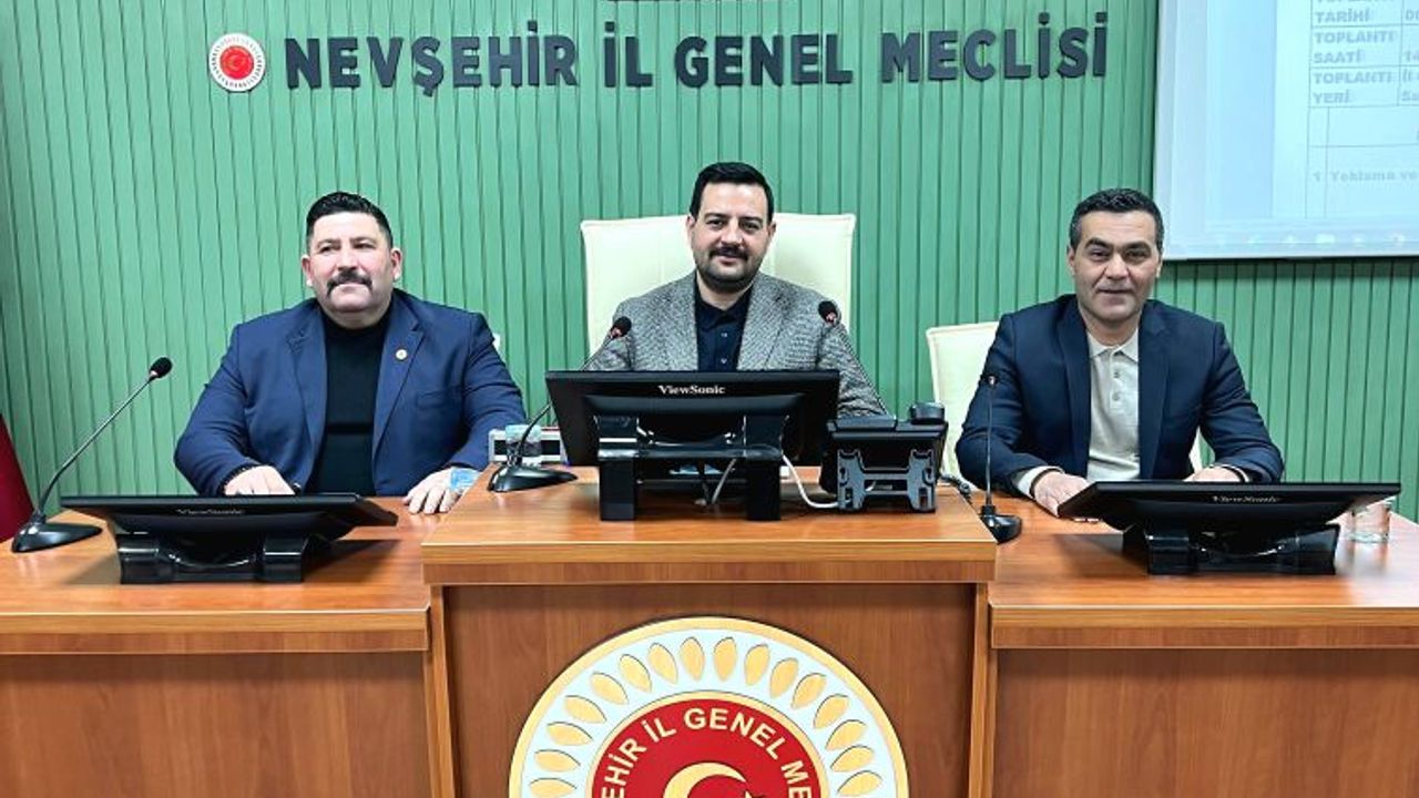 Nevşehir İl Genel Meclisi 3 Kasım’da Toplanacak