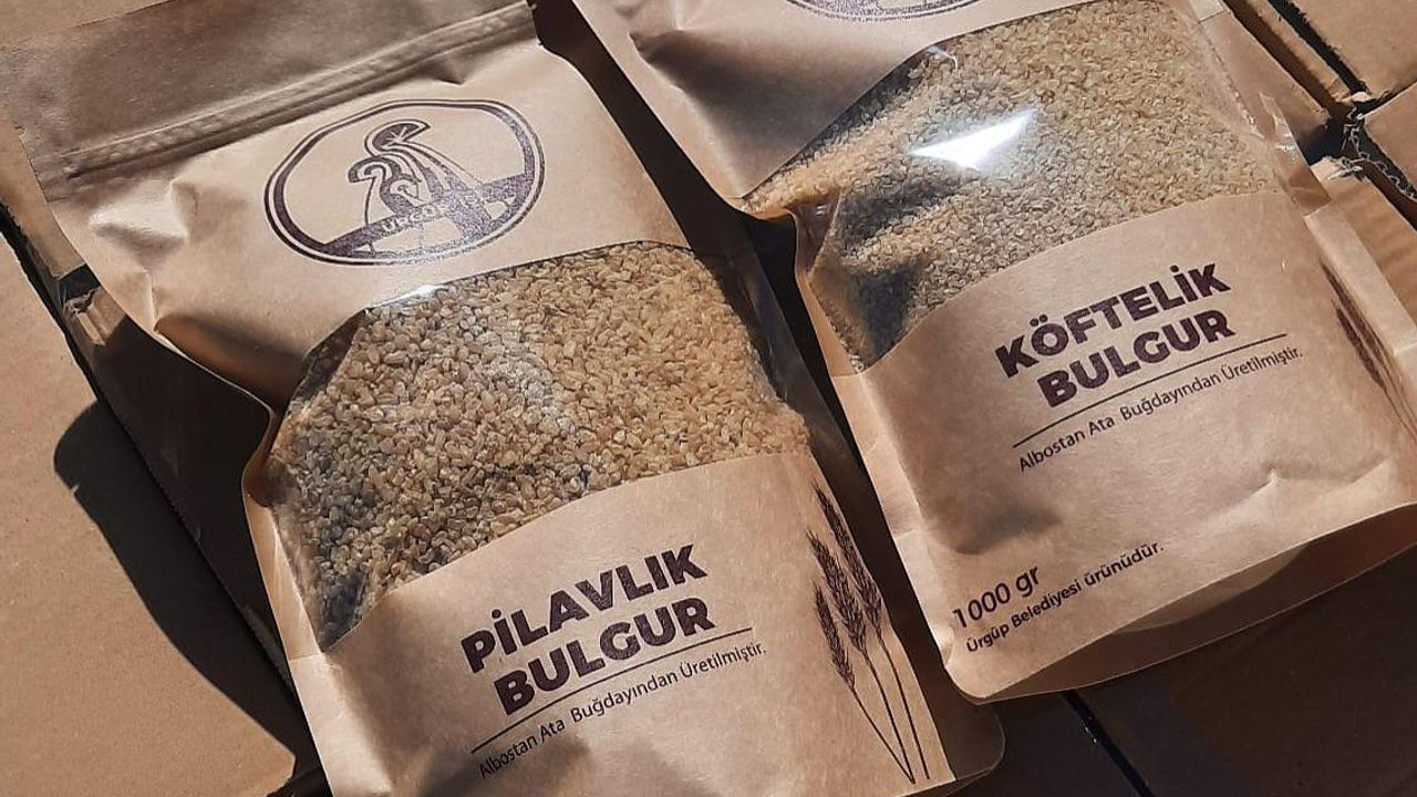 Ürgüp İşi Albostan Ata Tohumu Buğdayı Raflarda Yerini Aldı