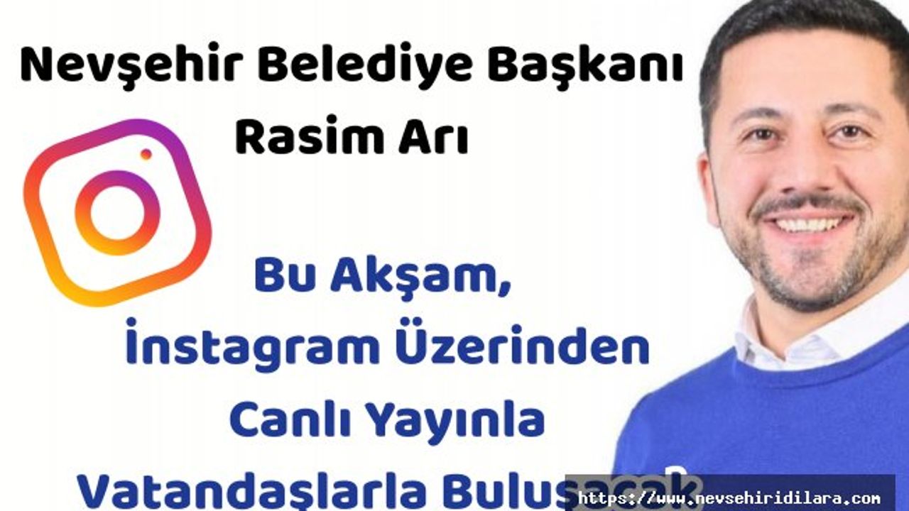 Rasim Başkan Vatandaşlarla İnstagram'da Buluşacak