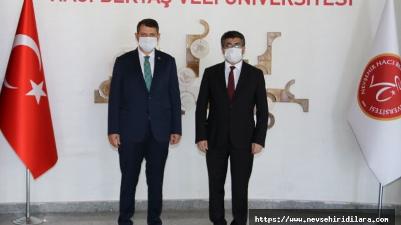 Sivas Valisi Ayhan’dan Rektör Aktekin’e Hayırlı Olsun Ziyareti