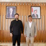 AK Parti Nevşehir Milletvekili Emre Çalışkan’dan NEVÜ Rektörü Aktekin’e Ziyaret