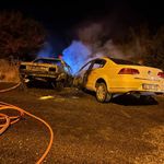Nevşehir’de Kafa kafaya Çarpışan Otomobiller Alev Aldı: 2 Yaralı