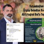 Vatandaştan Ürgüp Belediye Başkanı Ali Ertuğrul Bul’a Tepki Var