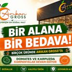 Arıkan Gross'ta Büyük Fırsat: Birçok Üründe "Bir Alana Bir Bedava" Kampanyası Başladı