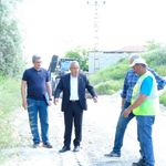 Başkan Erkan Çiftci Tuzköy’de Devam Eden Çalışmaları Yerinde İnceledi