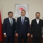 Başkan Güneş ve Başkan Eroğlu'ndan Ankara'da Nezaket Ziyaretleri