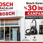 Bosch Karacalar’dan %30 İndirim Kampanyası | Süpürgeler ve Küçük Ev Aletleri - Tanıtım