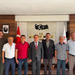 İl Genel Meclisi Başkanı Serkan Feralan'dan Mustafapaşa Belediye Başkanı Mustafa Özer'e Hayırlı Olsun Ziyareti