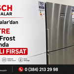 Bosch Karacalar’dan 631 Litre İnox No-Frost Buzdolabında Avantajlı Fırsat