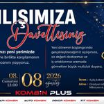Yarın Açılış Var! KOMBİN PLUS, 8. Yılını Yeni Yerinde Açılışla Kutluyor