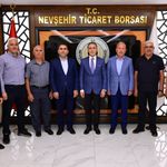 Vali Hüseyin Kök'ten Nevşehir Ticaret Borsasına Ziyaret