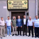 Vali Hüseyin Kök'ten Nevşehir Ziraat Odasına Ziyaret