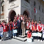 "Damla Gönüllülük Hareketi" Heyetinden Başkan Arı’ya Ziyaret