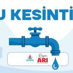Şehir Genelinde Yaşanabilecek Su Kesintisine Dikkat