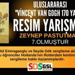 Zeynep Pastutmaz Uluslararası Resim Yarışmasında 7. Oldu