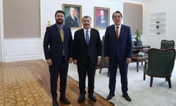 Milletvekili Emre Çalışkan ve Eski Başkan Mehmet Savran’dan Sağlık Bakanı Fahrettin Koca'ya Ziyaret