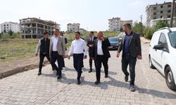 Mehmet Akif Ersoy Mahallesi’nde Bozuk Yollar Onarıyor