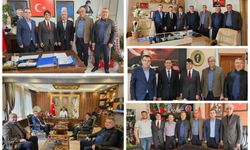 Yüksel Babaoğlu ve Ekibinden Belediye Başkanlarına Hayırlı Olsun Ziyareti