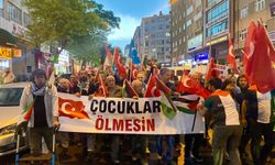 Nevşehir'de Gazze'ye Destek için Yürüyüş Düzenlendi