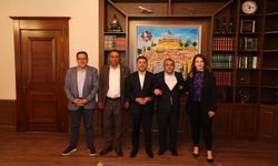Rasim Arı'ya CHP'den ve İYİ Parti’den Ziyaret