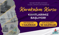 Nevşehir'de Karakalem Resim Kursu Açılacak
