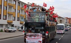 19 Mayıs Atatürk'ü Anma, Gençlik ve Spor Bayramı Araç Korteji Düzenlendi