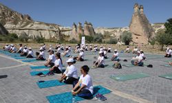 Kapadokya'da Yoga Etkinliği