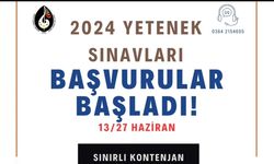 Yetenek Sınav Başvuruları Başladı