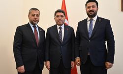 Nevşehir Milletvekilleri Özgün ve Çalışkan Adalet Bakanı Yılmaz Tunç’u Makamında Ziyaret Etti