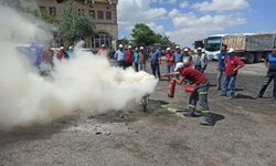 Ortahisar Belediyesi Kademe Personellerine Yangın Eğitimi ve Tatbikatı Düzenledi