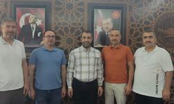 Eğitim Bir Sen Nevşehir Şube Başkanlığı Heyeti Başkan Güneş'i Ziyaret Etti