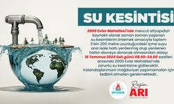 Nevşehir Belediyesi’nden Planlı Su Kesintisi Duyurusu
