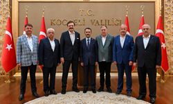 NTSO ve NTB Yönetiminden Kocaeli Valiliğine Atanan İlhami Aktaş'a Ziyaret