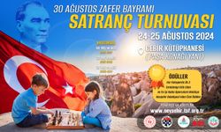 30 Ağustos Zafer Bayramı Satranç Turnuvası Düzenlenecek