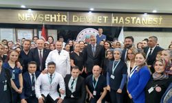 Sağlık Bakanı Memişoğlu Nevşehir Devlet Hastanesinde