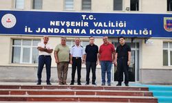 İş İnsanı Yüksel Babaoğlu ve Ekibi Nevşehir İl Jandarma Komutanlığı'nı Ziyaret Etti