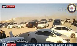 Nevşehir’de Drift Yapan Araca 32 Bin ₺ Ceza