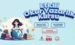 Etkili Okur Yazarlık Kursumuz Başlıyor