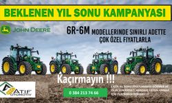 John Deere Traktörlerde Yıl Sonu Fırsatları Atıf Otomotiv'de! KAÇIRMAYIN