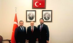 AK Parti Nevşehir Milletvekillerinden Hazine ve Maliye Bakanı Mehmet Şimşek’e Ziyaret