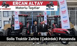 Solis Traktör Zahire (Çekirdek) Pazarında