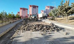 Bekdik Mahallesinde Yol Yenileme Çalışması