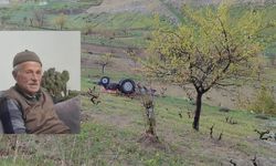 Devrilen traktörün altında kalan sürücü hayatını kaybetti