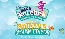 Safa Kelebek Anaokulu’nda 3-6 Yaş Kayıtları Devam Ediyor